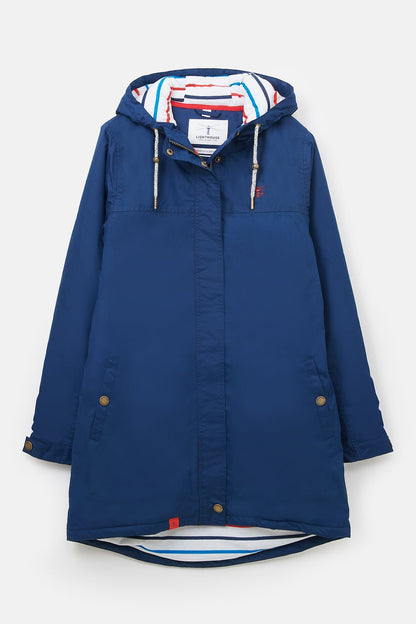 Eva Long Coat - Navy-Lighthouse