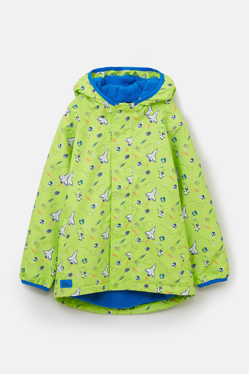 Finlay Coat - Lime Space Print-Lighthouse