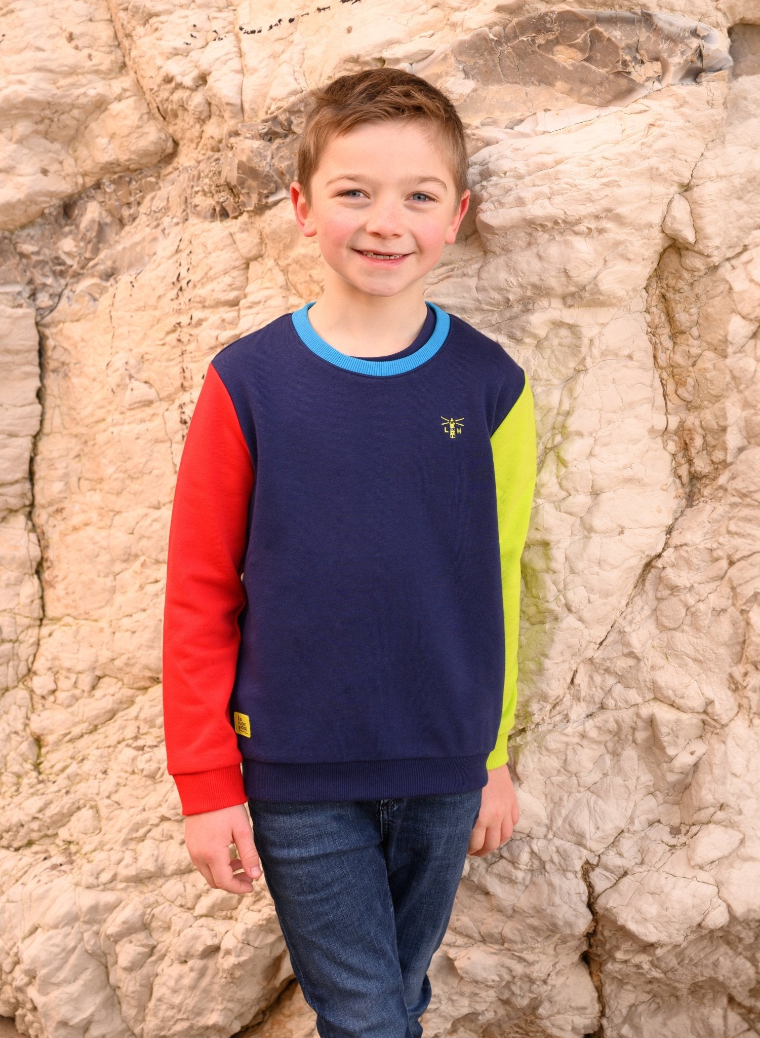 Finn Jersey - Red Lime-Lighthouse