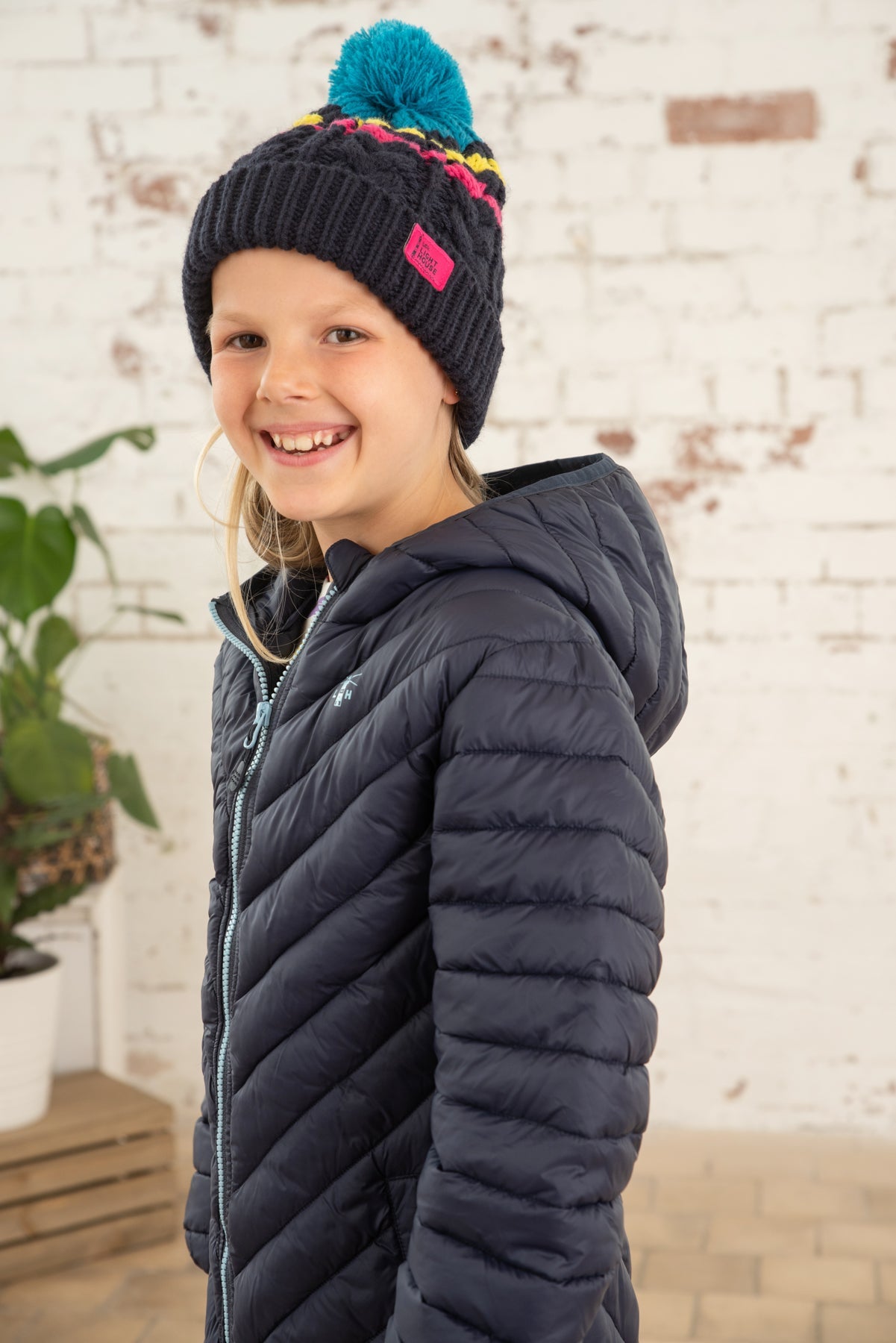 Georgia Coat - Navy-Lighthouse