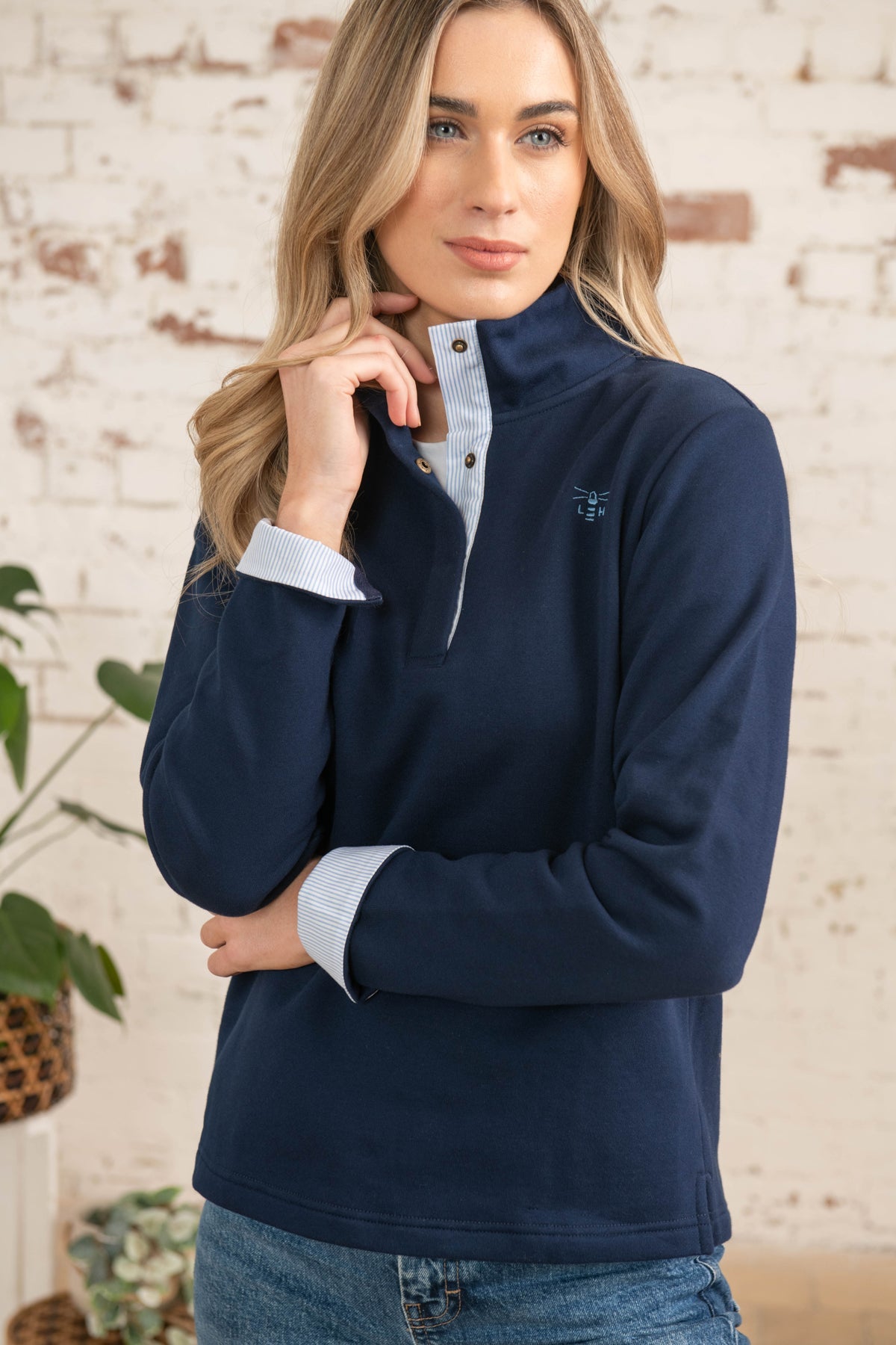 Haven women's Sweatshirt, Navy