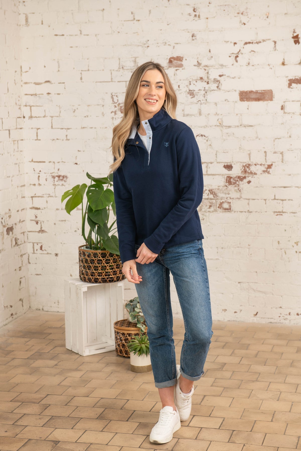 Haven women's Sweatshirt, Navy