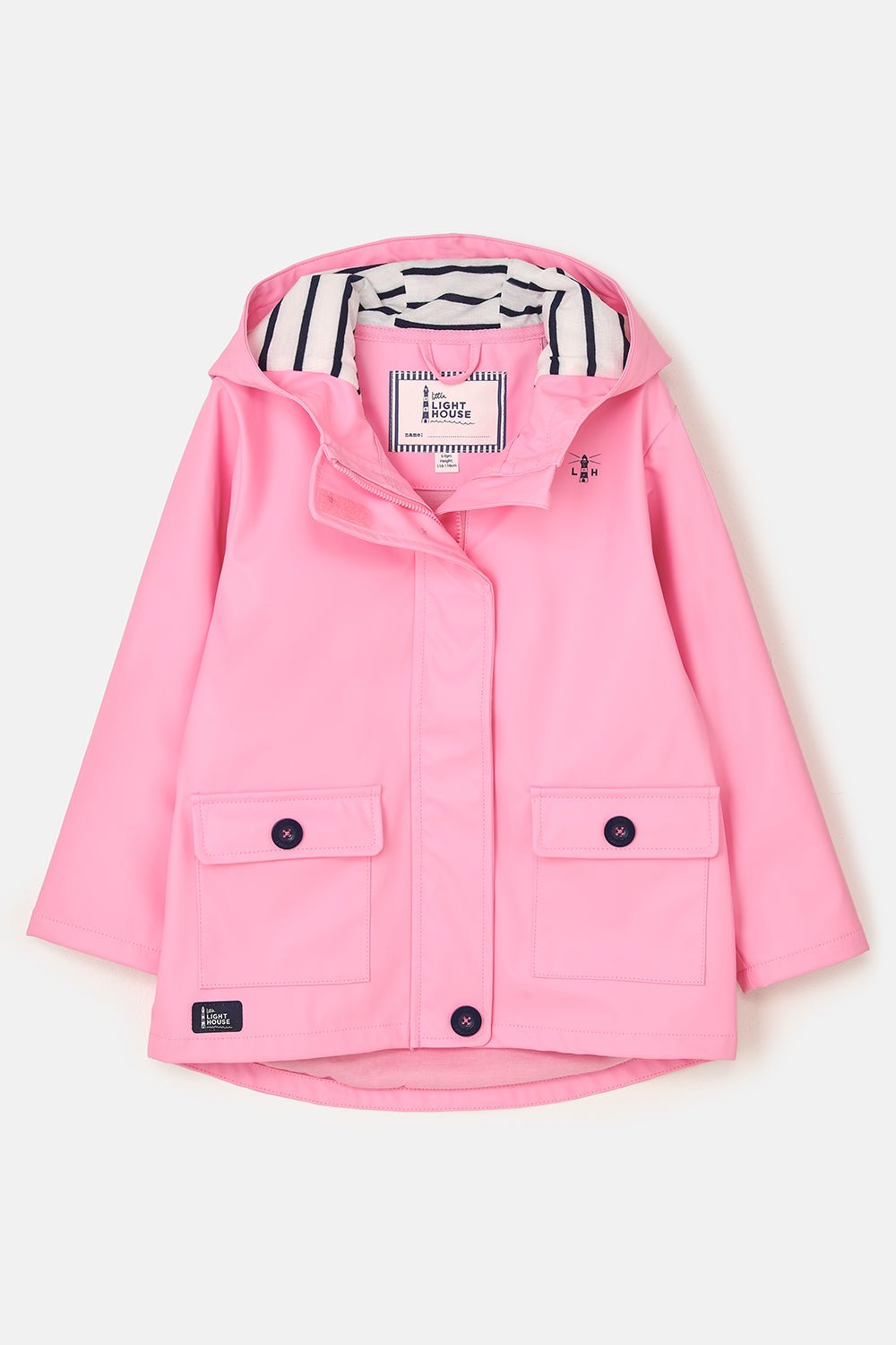 Heidi girls' waterproof jacket, Blush Pink