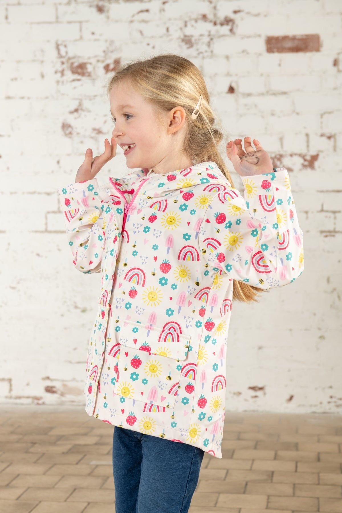 Heidi Jacket - Rainbow Sunshine-Lighthouse