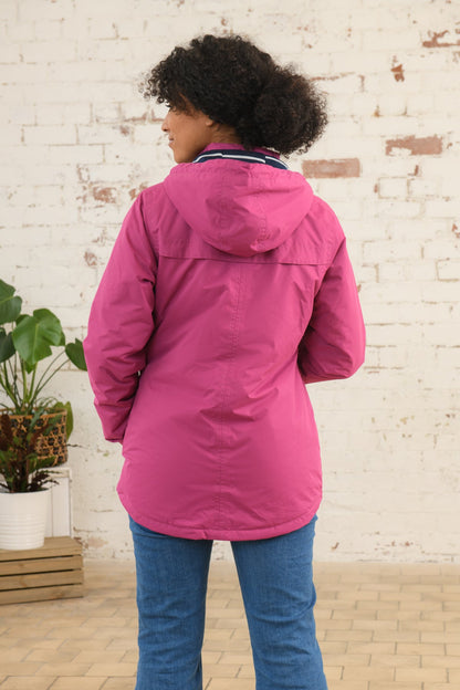 Iona Coat - Fuchsia-Lighthouse