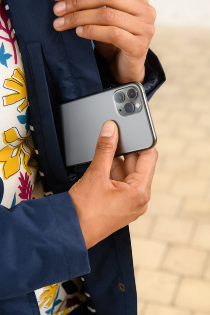 Iona Coat - Navy-Lighthouse