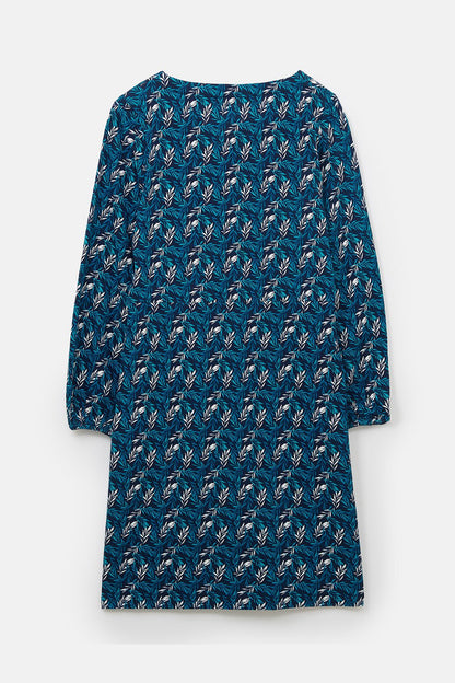 Isla Dress - Teal Leaf-Lighthouse