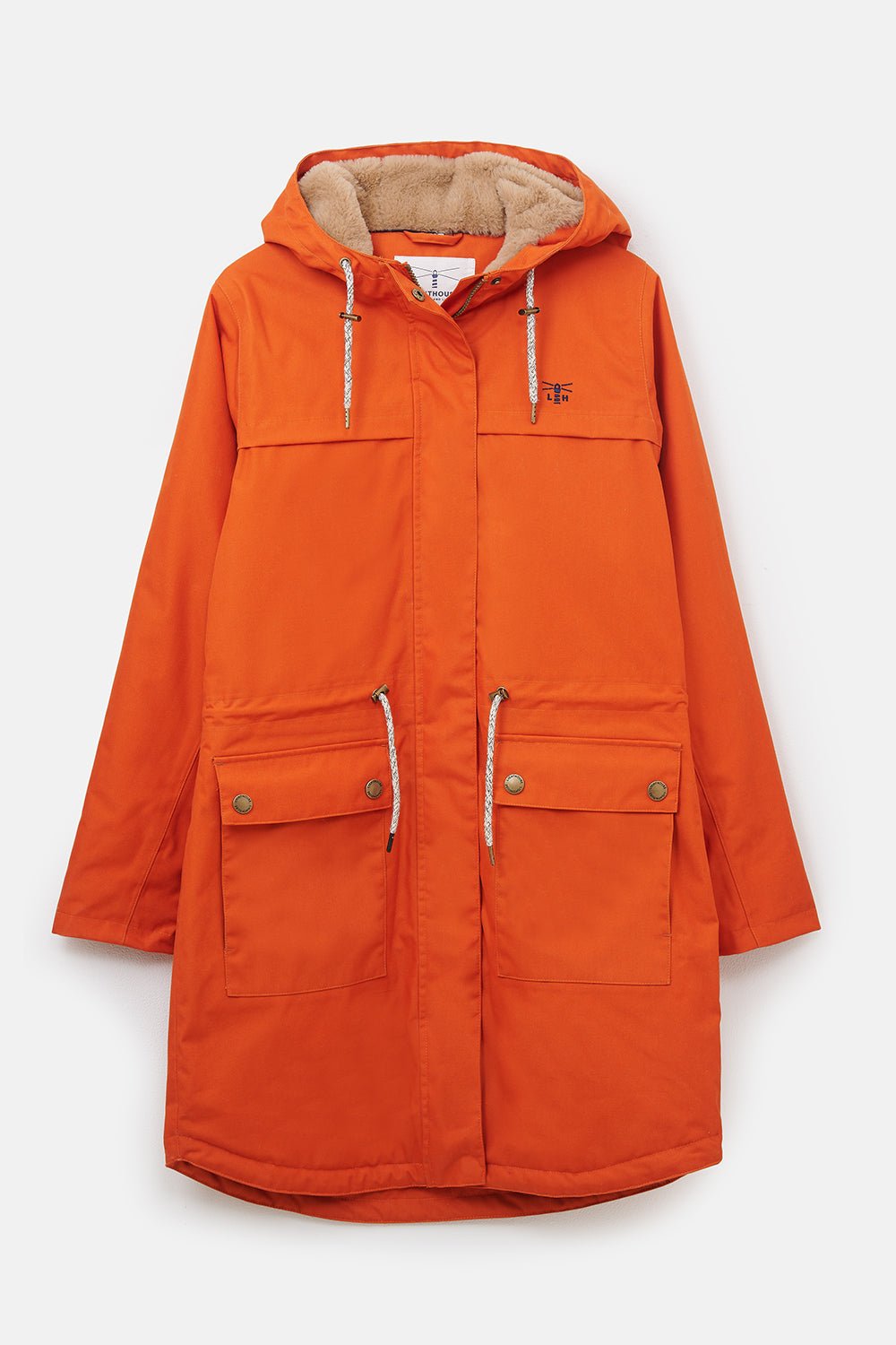 Isobel Women's Waterproof Coat, Burnt Orange