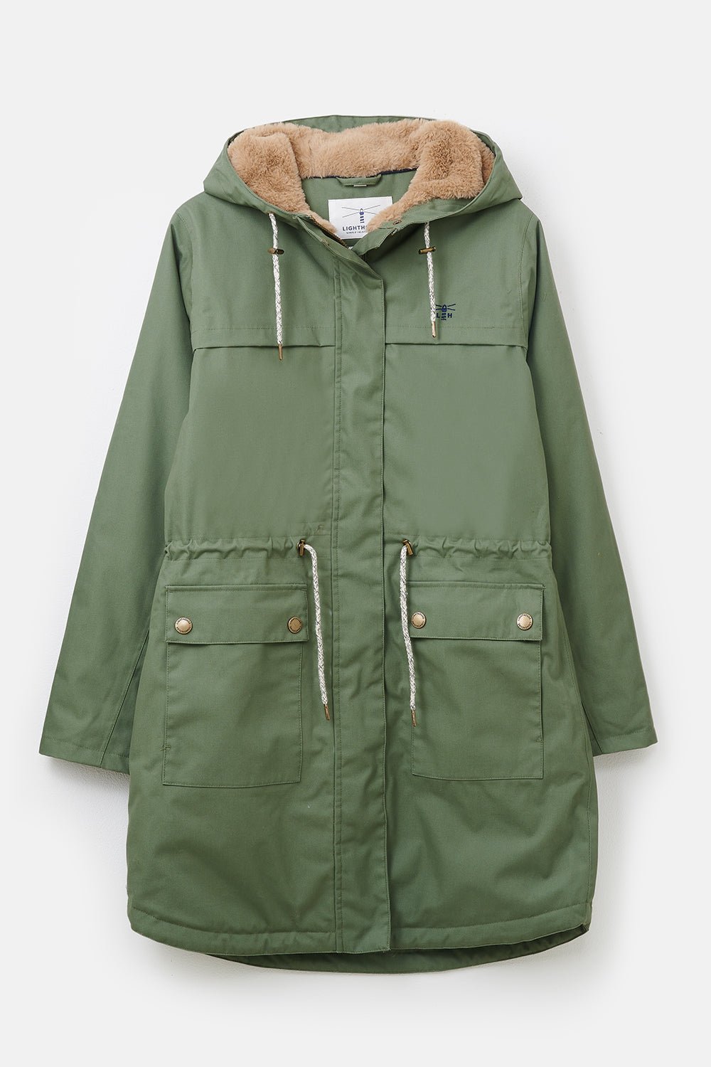 Isobel Women's Waterproof Coat, Khaki