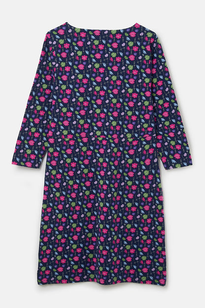 Ivy Dress - Navy Floral - Lighthouse