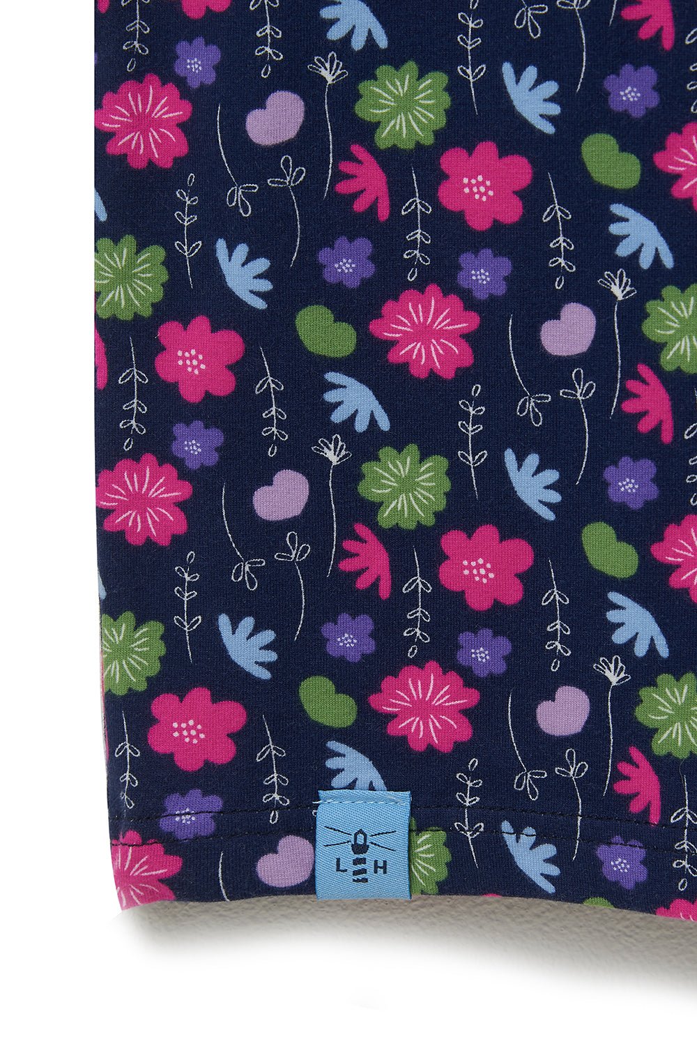 Ivy Dress - Navy Floral - Lighthouse