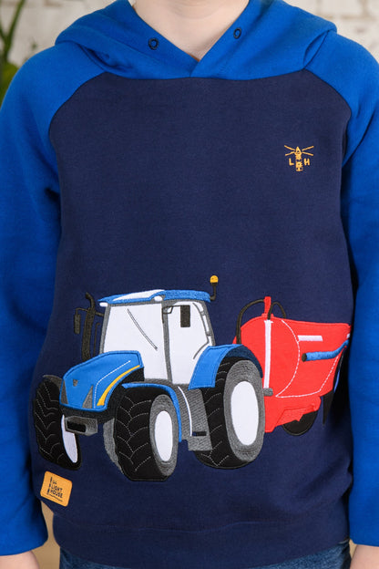 Jack Hoodie - Blue Tractor Slurry-Lighthouse