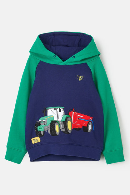 Jack Hoodie - Green Tractor Slurry-Lighthouse