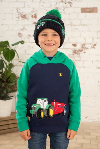 Jack Hoodie - Green Tractor Slurry-Lighthouse