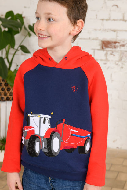 Jack Hoodie - Red Tractor Slurry-Lighthouse