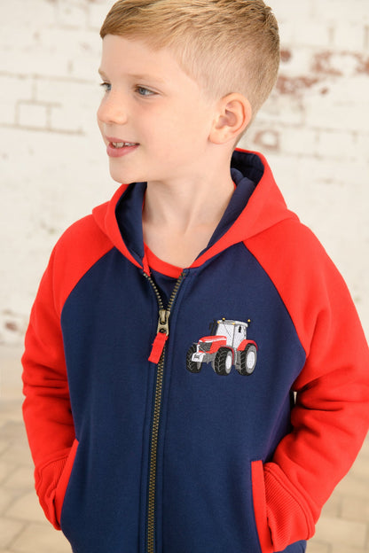 Jackson Full Zip Hoodie - Red Tractor-Lighthouse