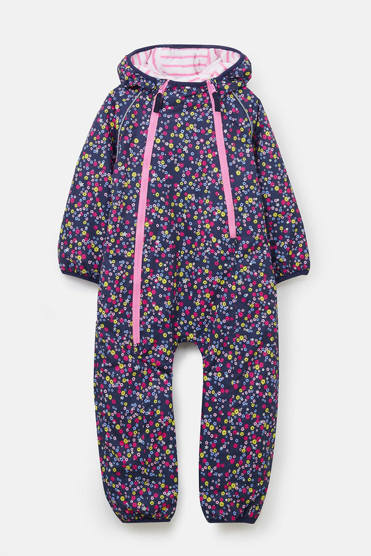 Jamie Puddlesuit - Navy Floral-Lighthouse