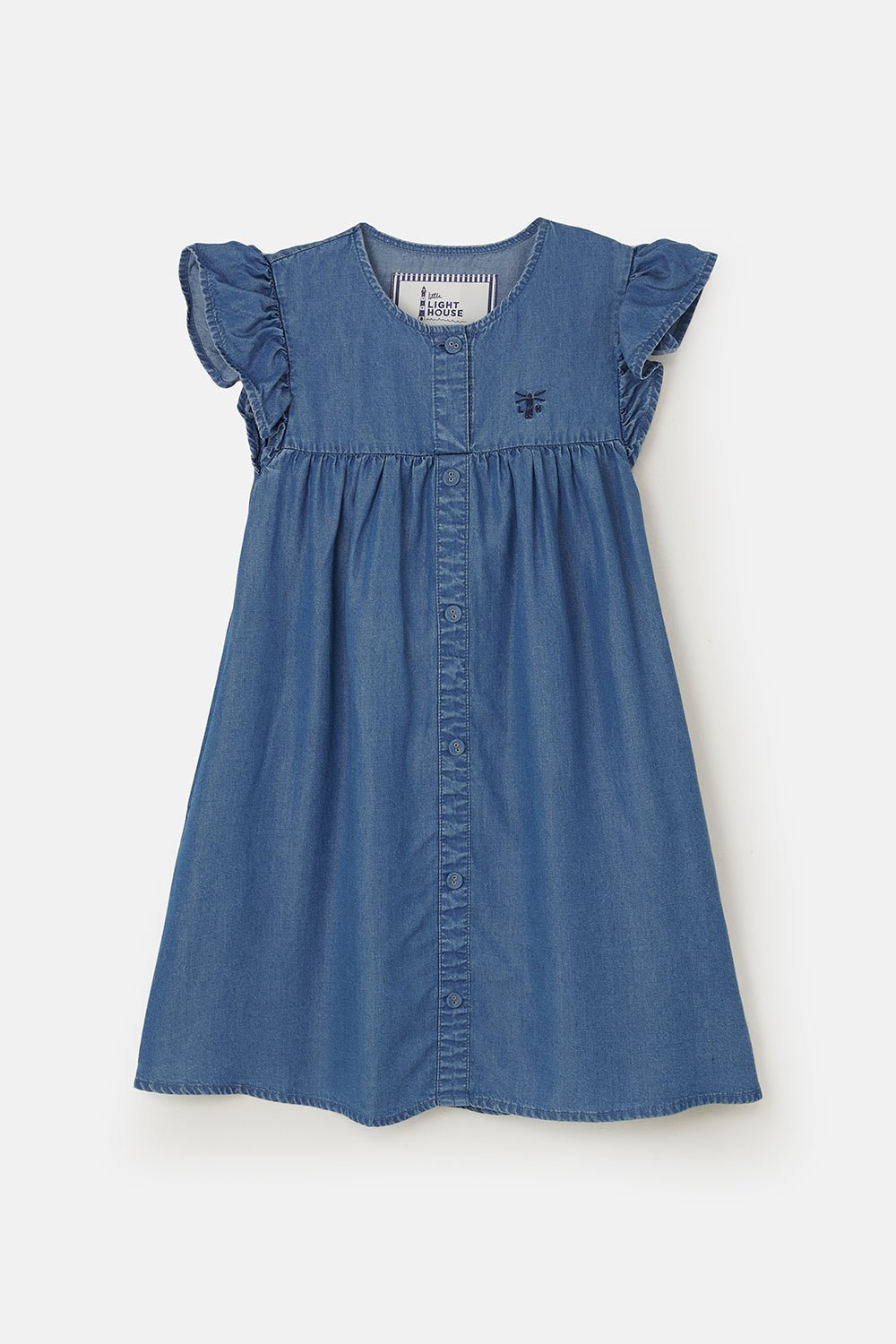 Lexie Dress - Soft Denim-Lighthouse