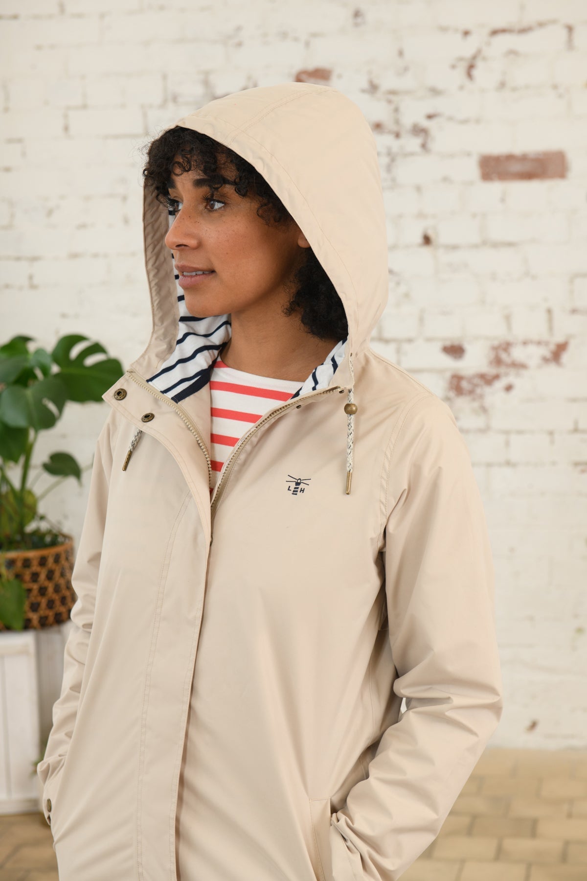 Long Beachcomber Jacket - Biscuit