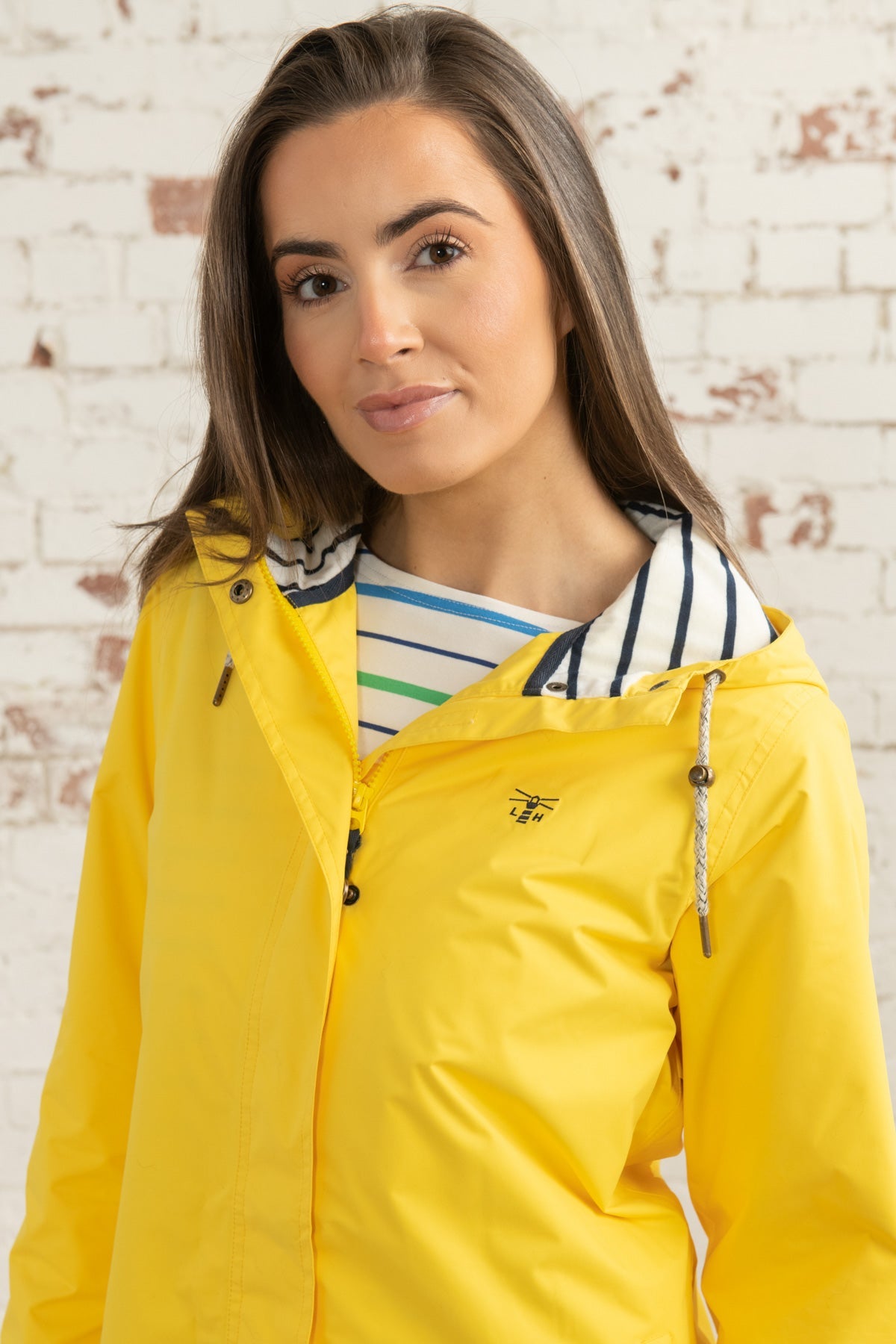 Long Beachcomber Jacket - Yellow-Lighthouse