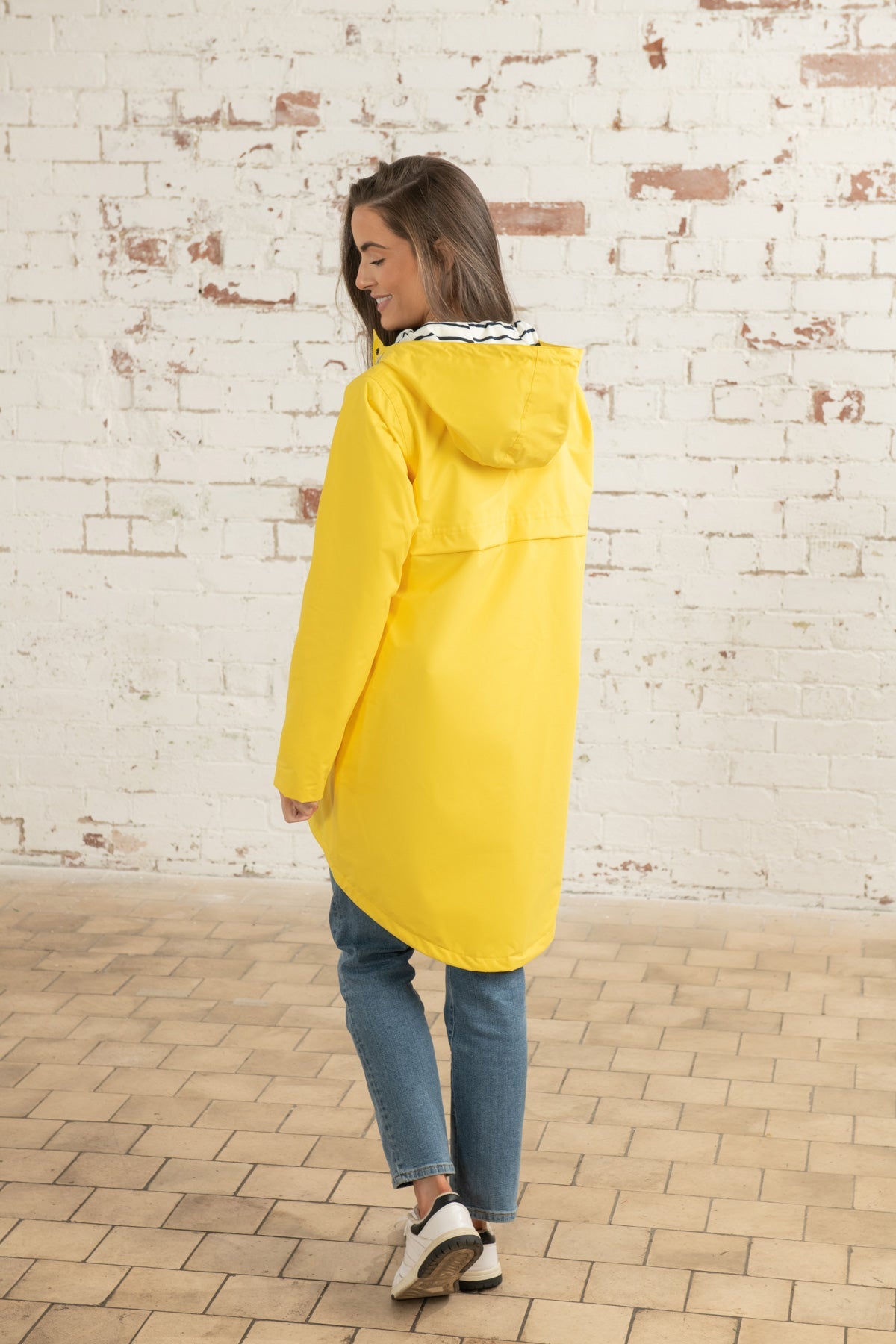 Long Beachcomber Jacket - Yellow-Lighthouse