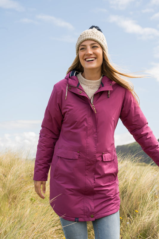 Long Iona Coat - Berry-Lighthouse