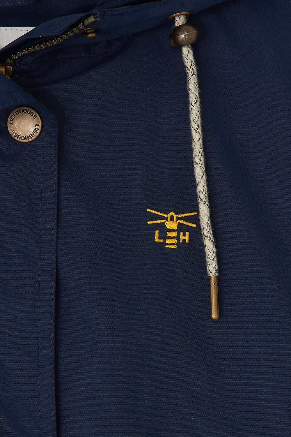 Long Iona Coat - Navy - Lighthouse