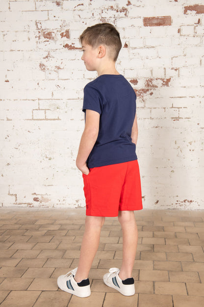 Louie Shorts - Red-Lighthouse