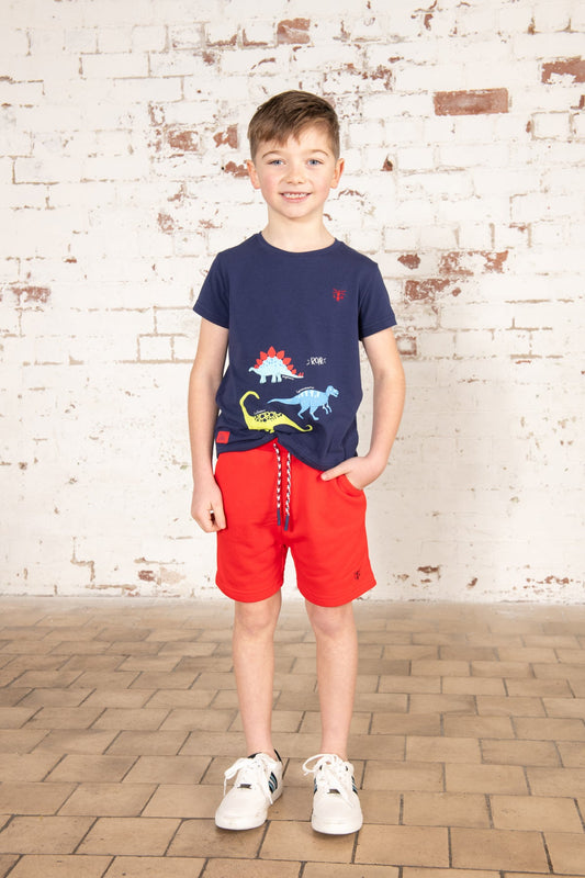 Louie Shorts - Red-Lighthouse