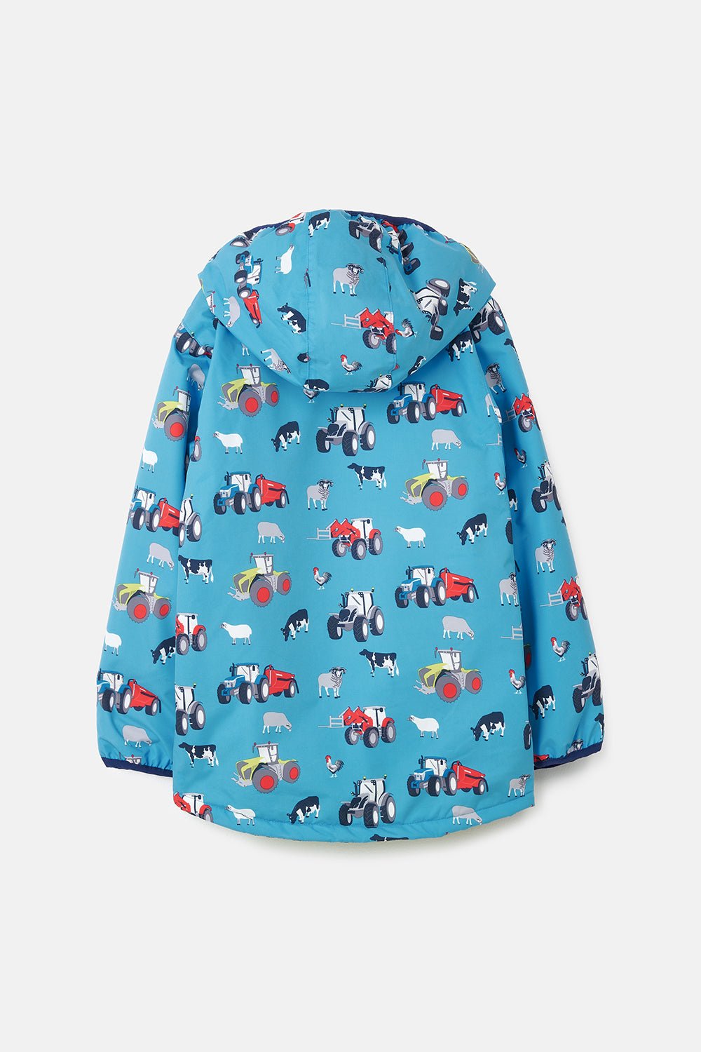 Lucas Coat - Blue Farm Print