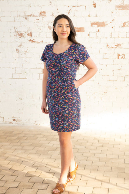 Lydia Dress - Multi Floral-Lighthouse