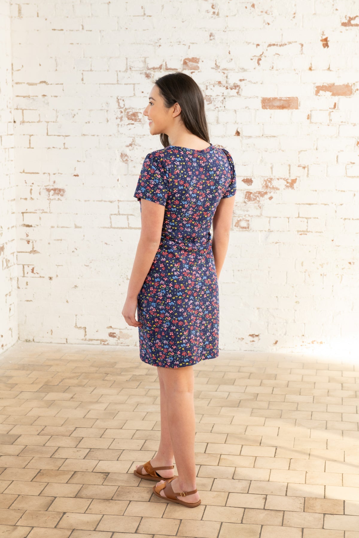 Lydia Dress - Multi Floral-Lighthouse