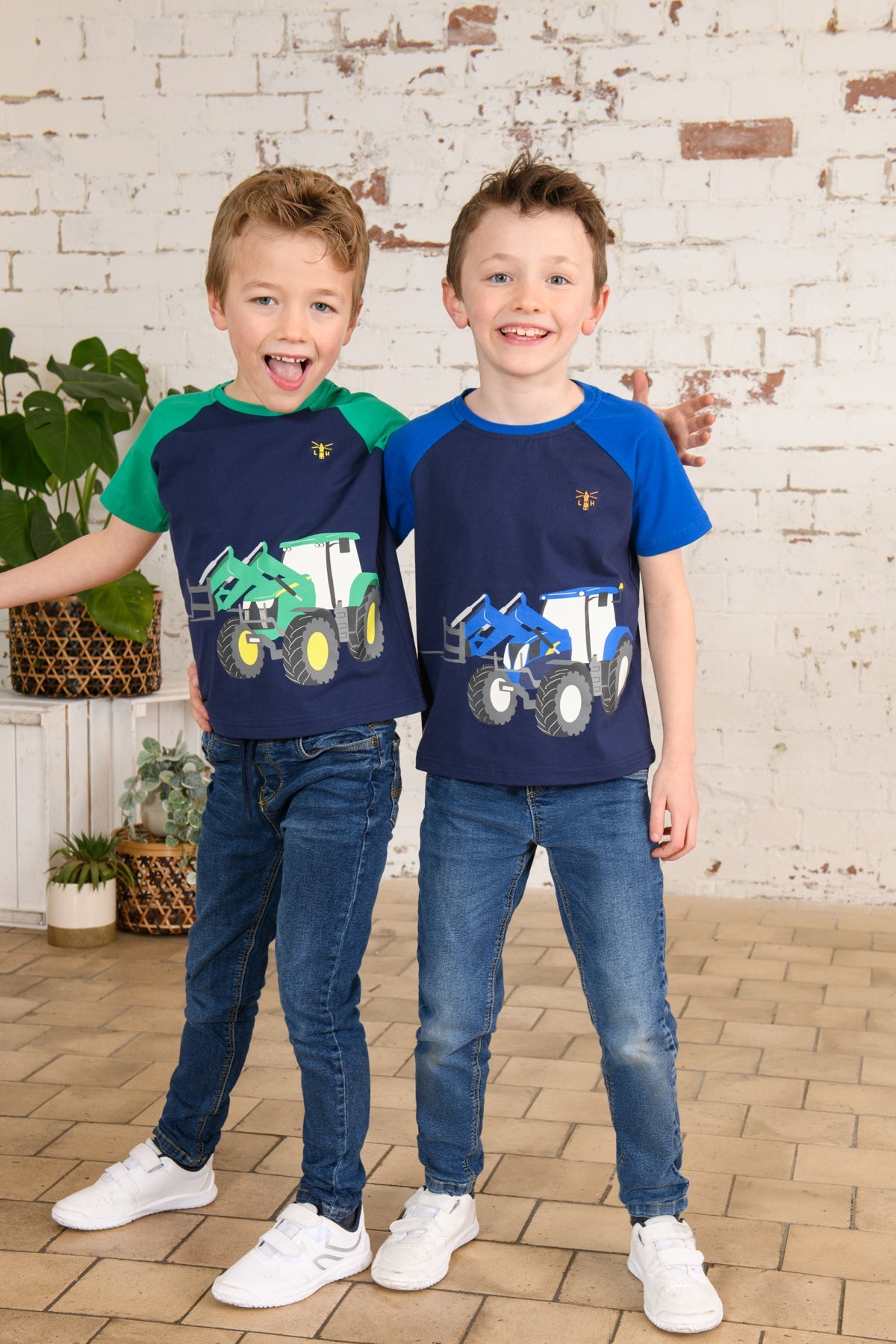 Mason Tee Shirt - Blue Front Loader