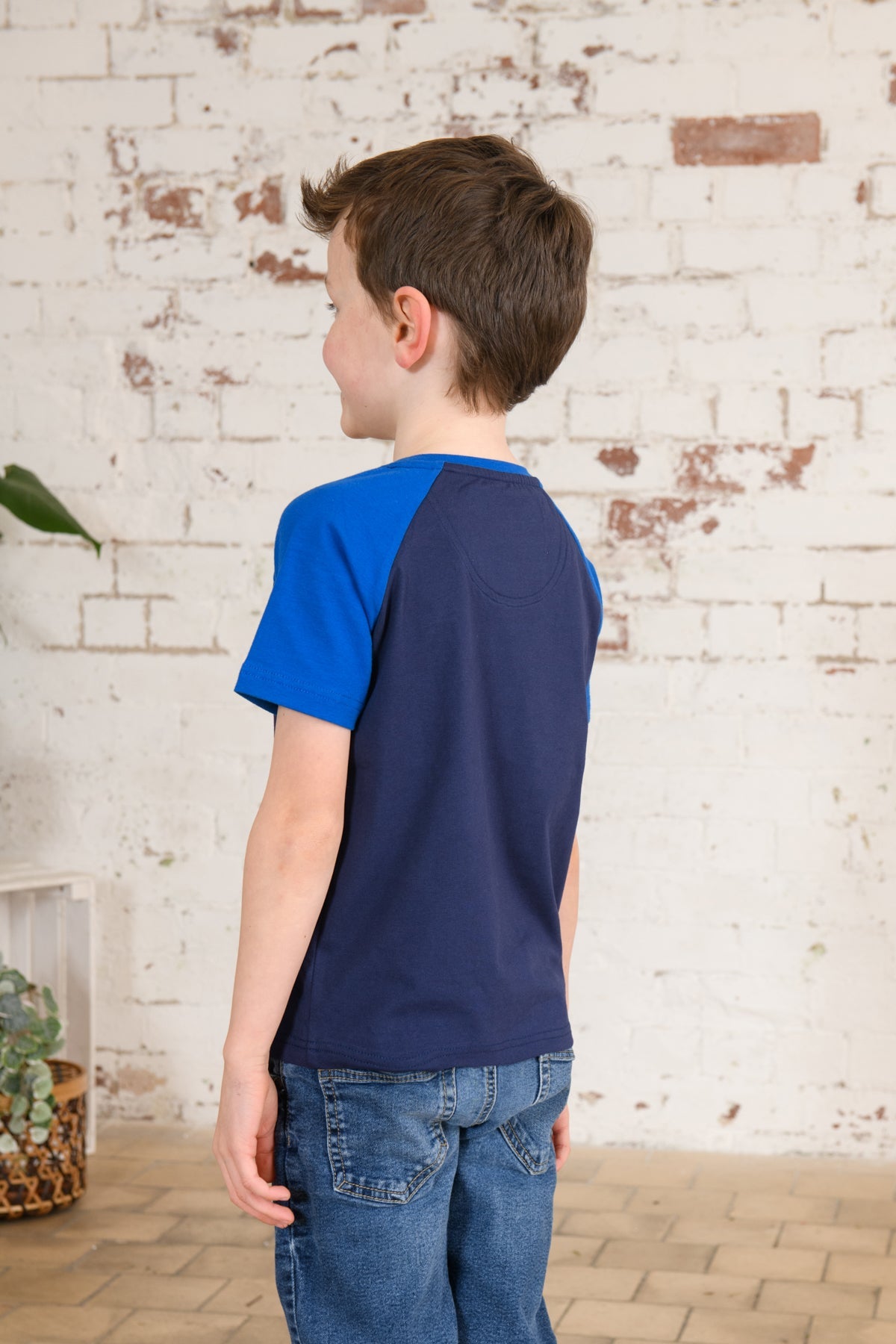 Mason Tee Shirt - Blue Front Loader