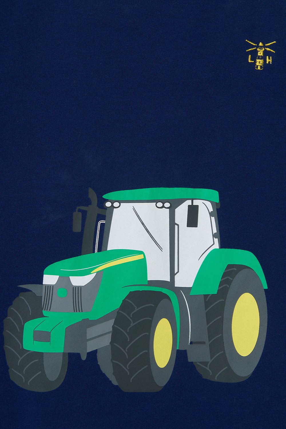Mason Tee Shirt - Green Tractor - Lighthouse