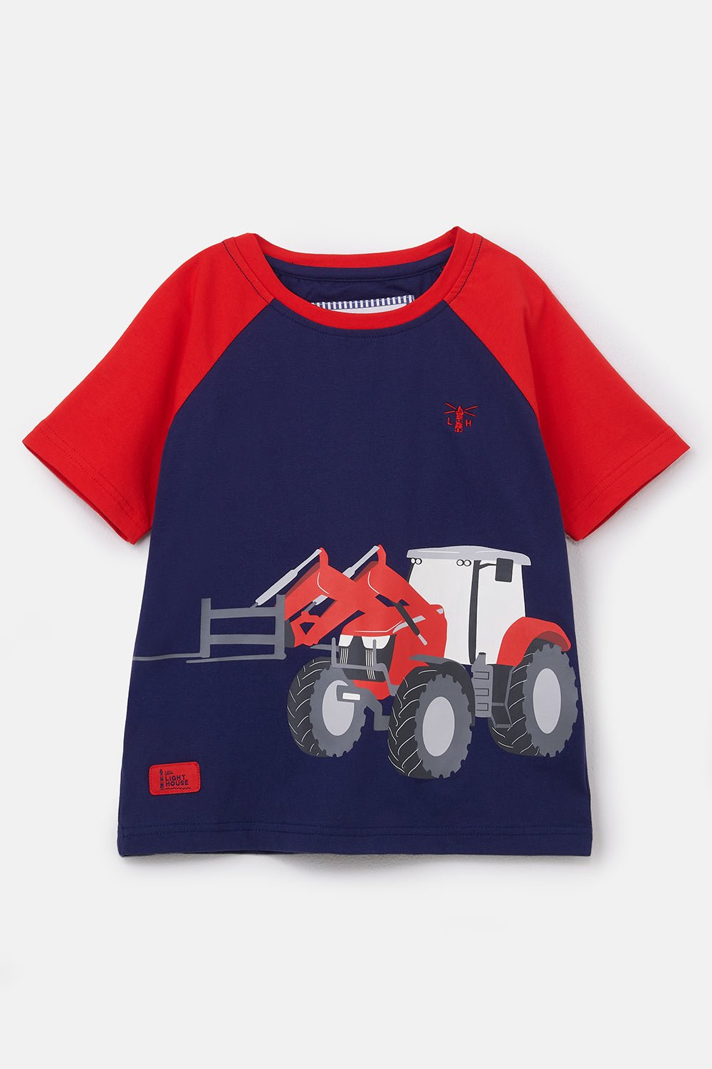 Mason boys' tee, Red Front Loader
