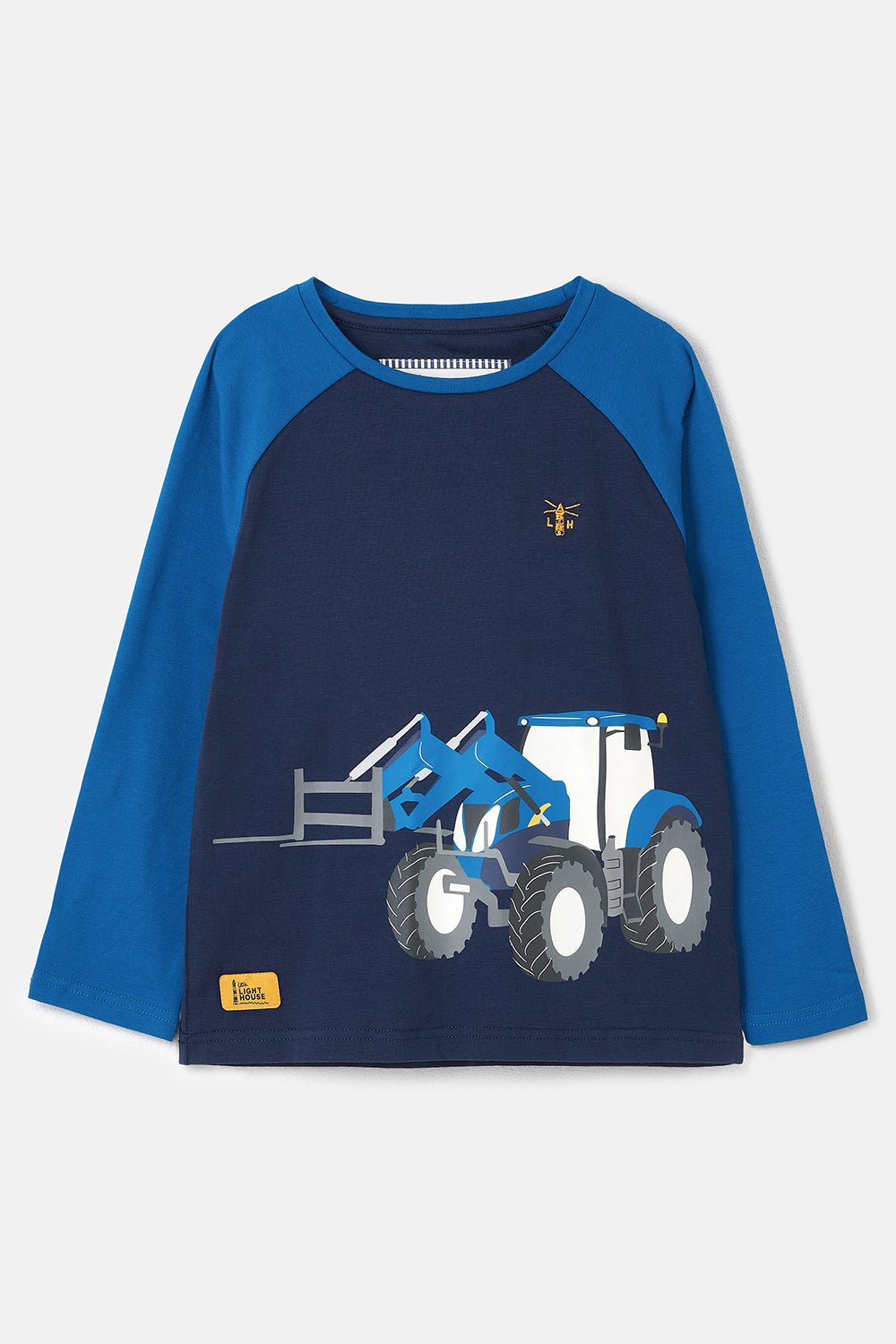 Mason Top - Blue Front Loader
