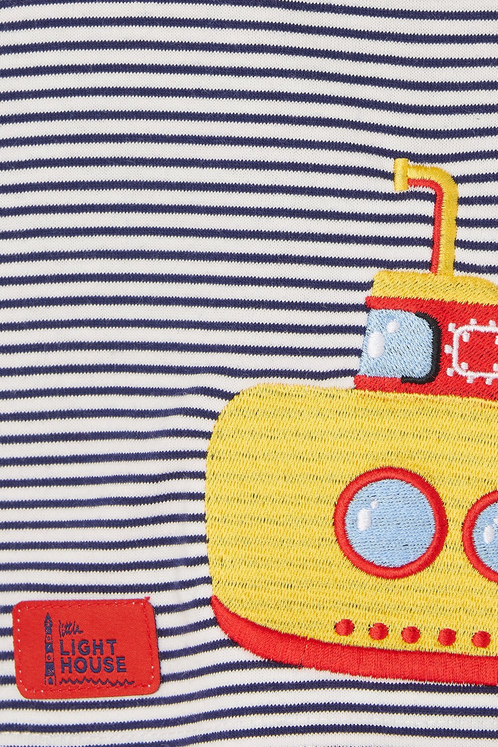 Oliver boys' tee, Eclipse Stripe Submarine