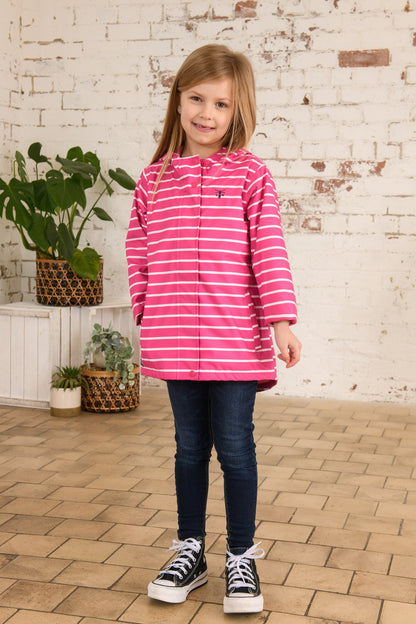 Olivia Jacket - Bright Pink Stripe-Lighthouse