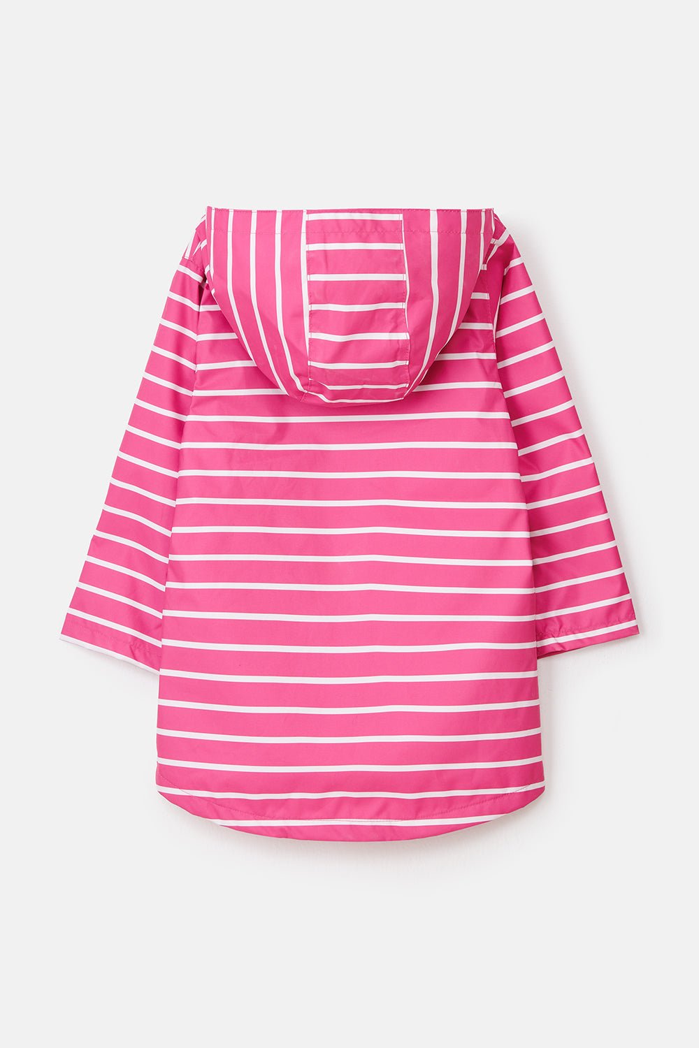Olivia girls' rainjacket, Bright Pink Stripe