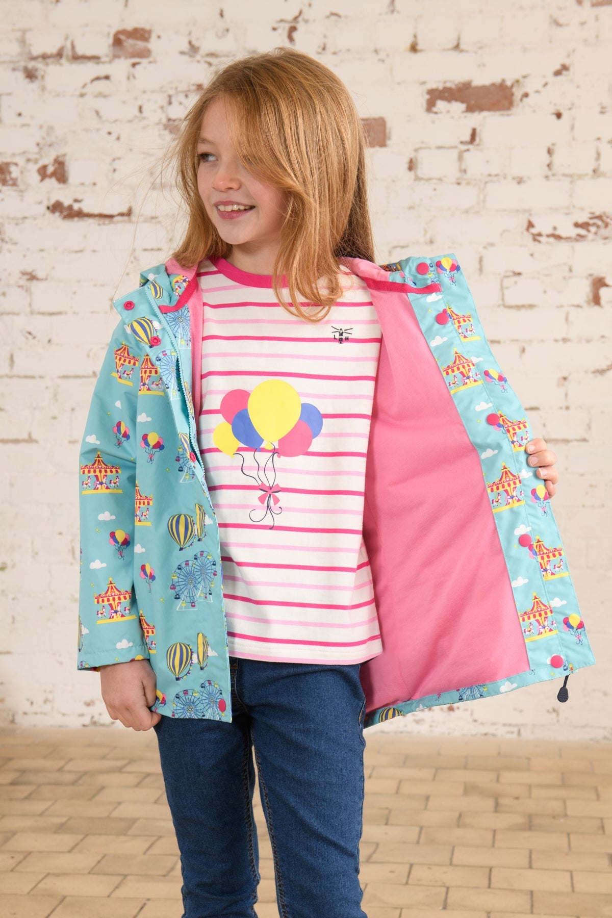 Olivia Jacket - Carnival Print-Lighthouse