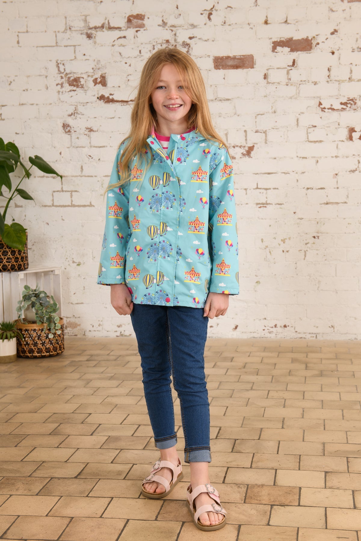 Olivia Jacket - Carnival Print-Lighthouse