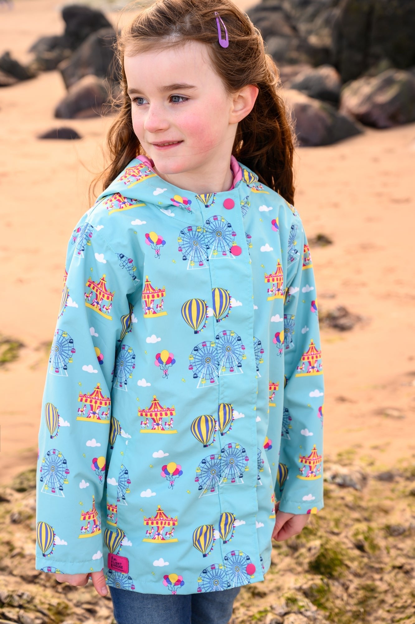 Olivia Jacket - Carnival Print-Lighthouse