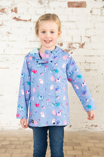 Olivia Jacket - Lilac Farm Print-Lighthouse