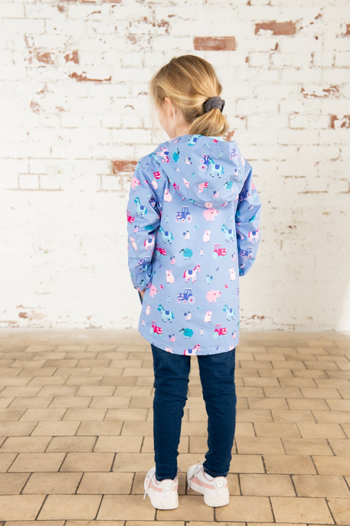 Olivia Jacket - Lilac Farm Print-Lighthouse