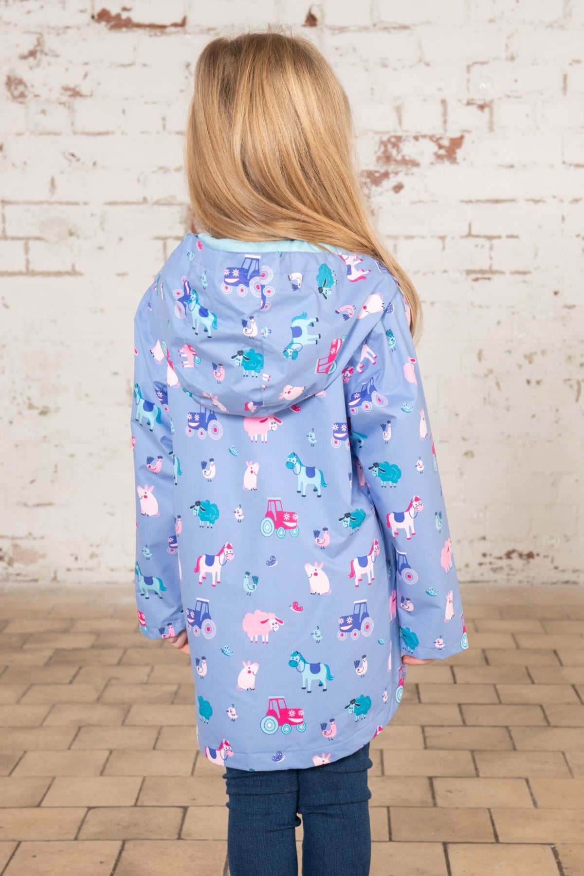 Olivia Jacket - Lilac Farm Print-Lighthouse