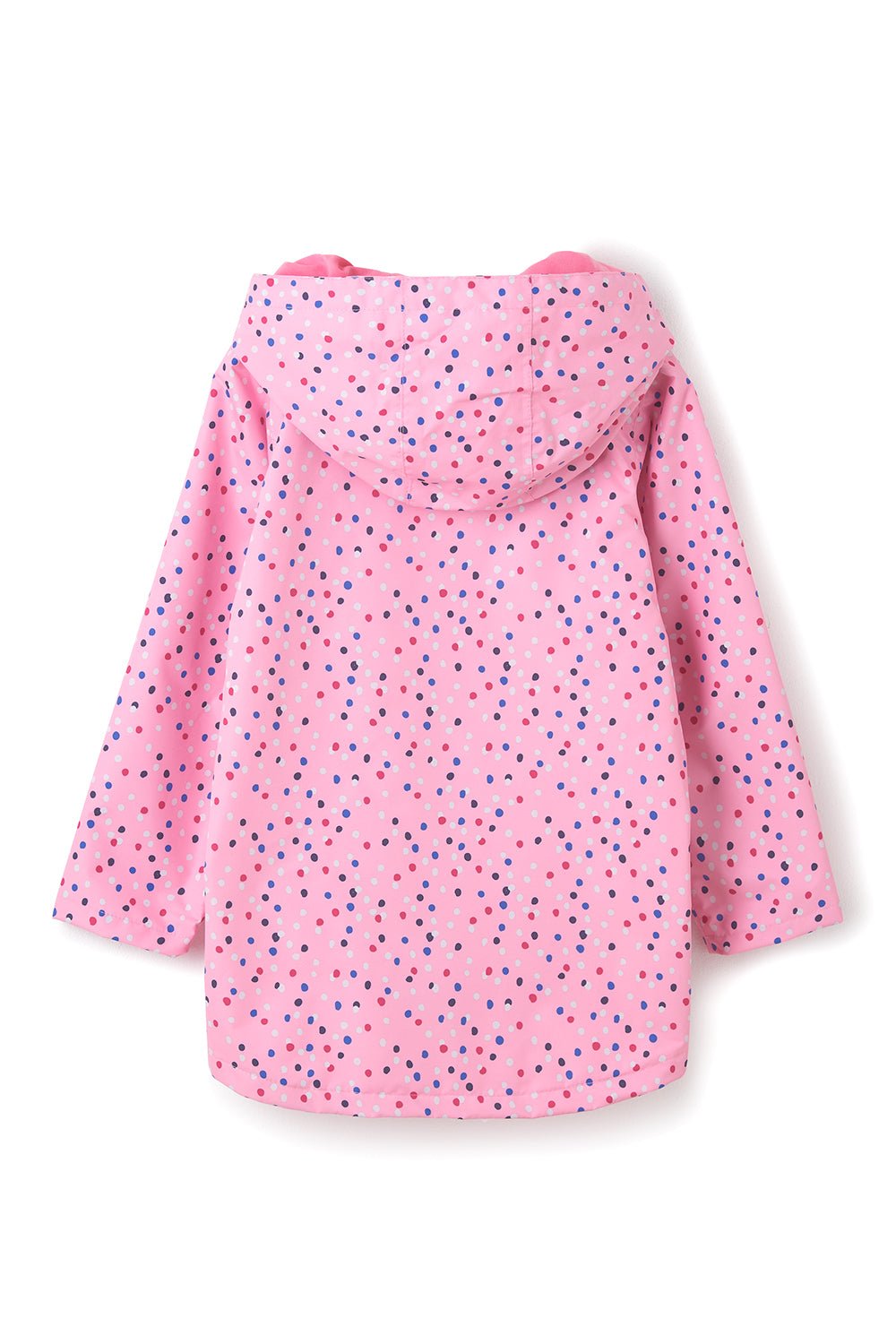 Olivia girls' waterproof jacket, Rose Pink Dot