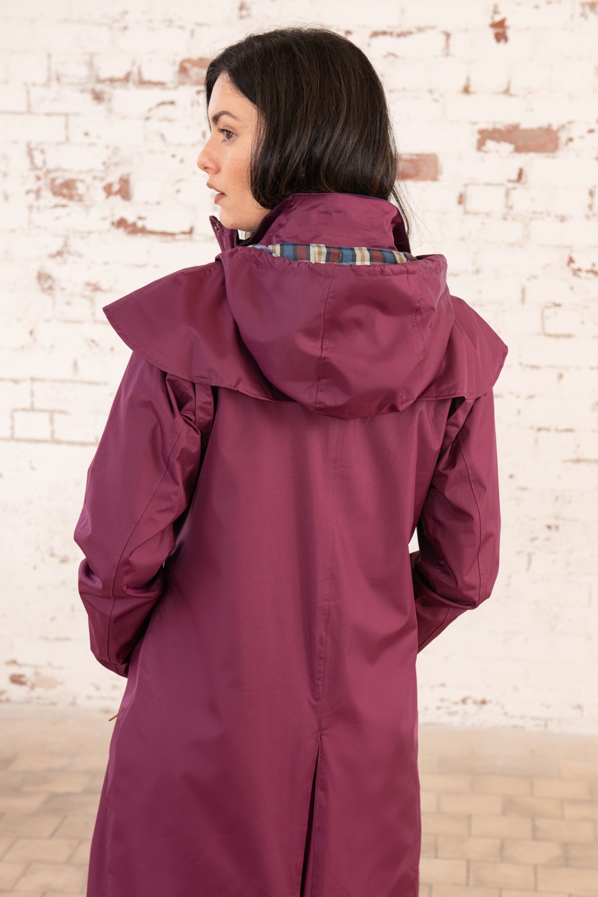 Outback Long Waterproof Coat Plum Women's Coats Lighthouse