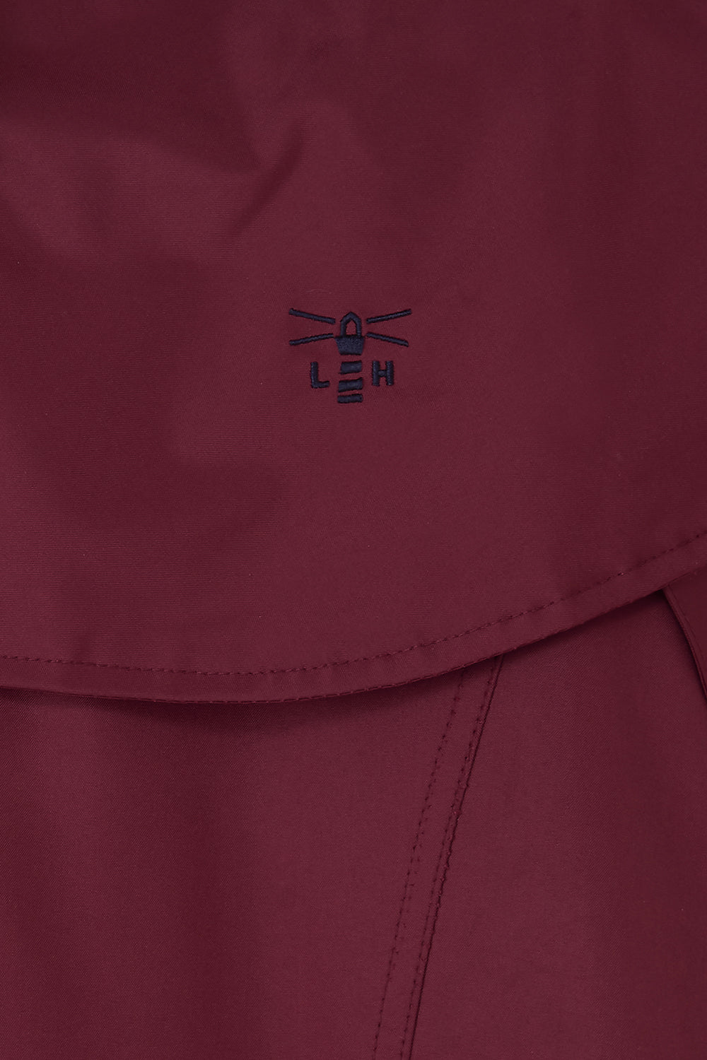 Outrider 3/4 Length Waterproof Raincoat - Berry