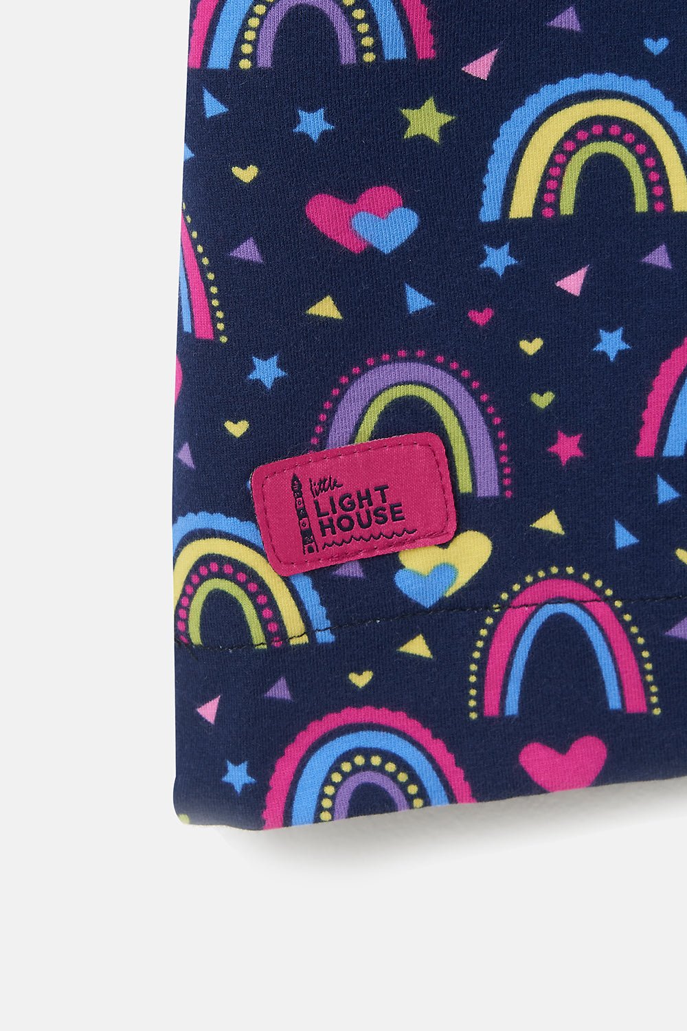 Penny Dress - Rainbow Print - Lighthouse